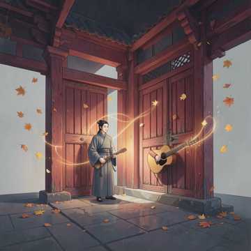 长亭外的落叶