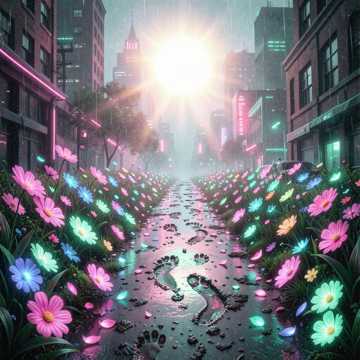 泥泞里开花