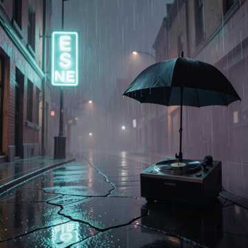 雨声里走