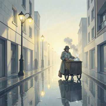 雨打蒸笼