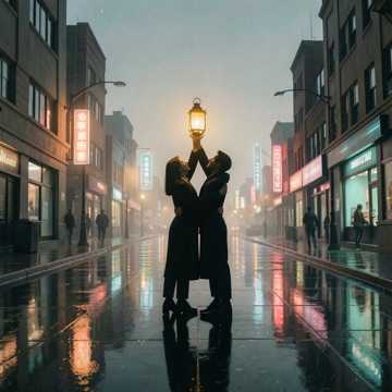 扶住摇晃的光