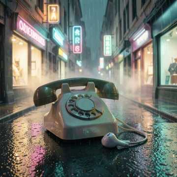 雨线没断的电话