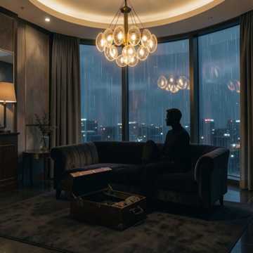 丝绒灯光