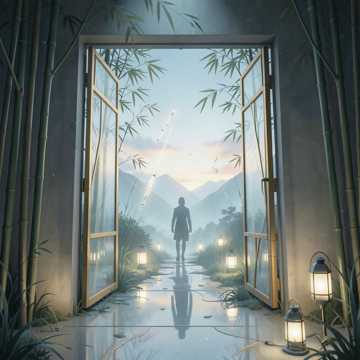 风过竹门