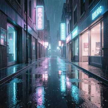 霓虹葬送的背影