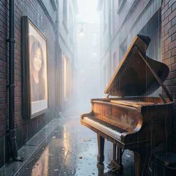 旧钢琴上那场雨