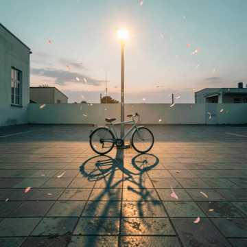单车的影子