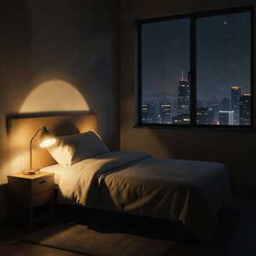 枕边未关的光