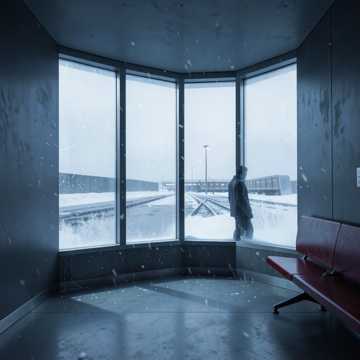 候车室落雪-版本2