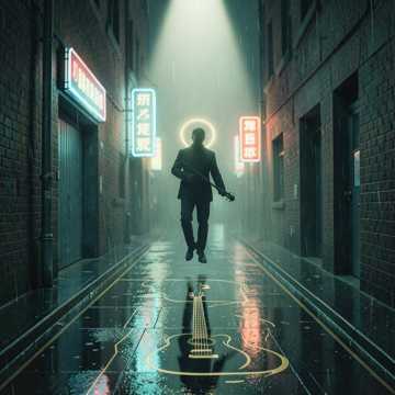 失焦的倒影