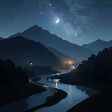 山不说话