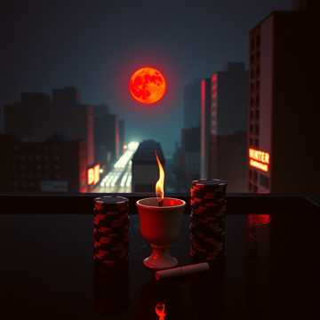 筹码贴满太平间