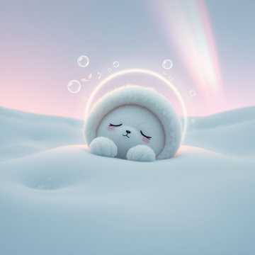 睡帽极光