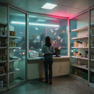 自助结账机