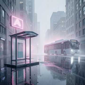漫雨巴士情