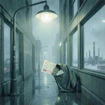 旧雨衣口袋