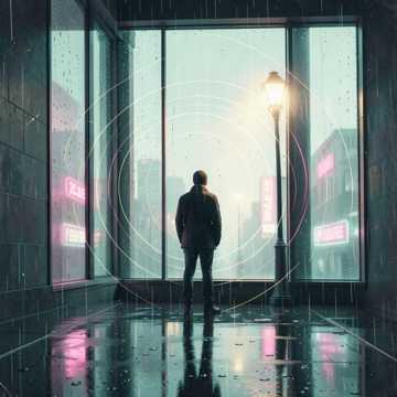 城市夜雨