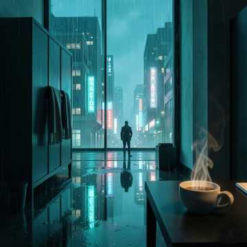 霓虹未转身