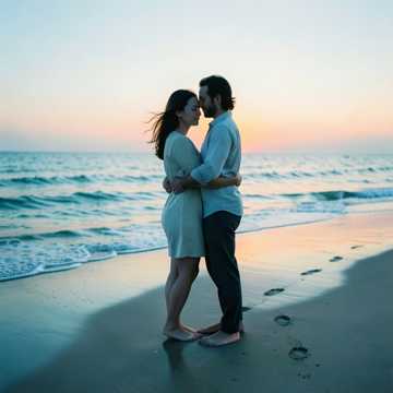 你的眼是海滩