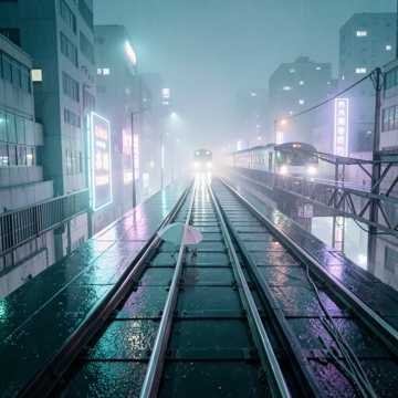 安静的月台