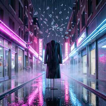 碎钻雨夜