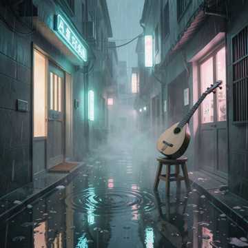青灯雨书