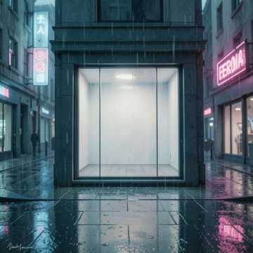 街角等风