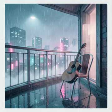 雨落窗台余音