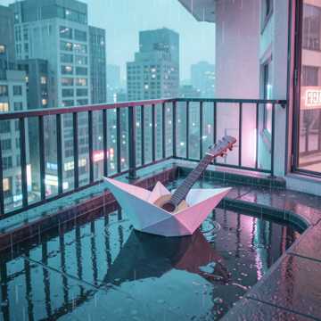 雨声里转身
