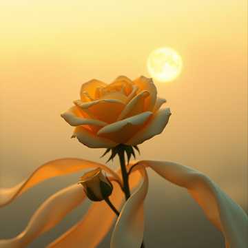 Quiet Gold Fading Sun