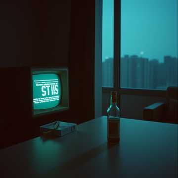 半盒烟灰