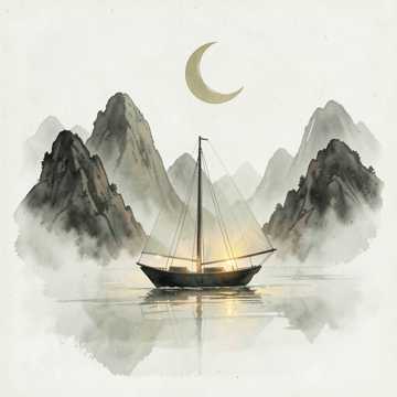 山与帆的航图