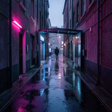 霓虹未眠处