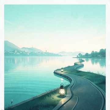 双桂湖光映初心