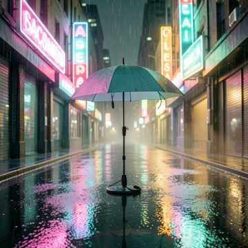 霓虹下等你