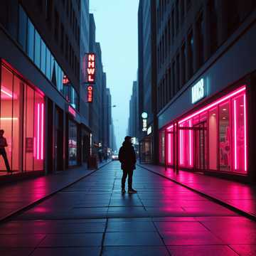 霓虹泡影