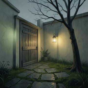 空院迟花信
