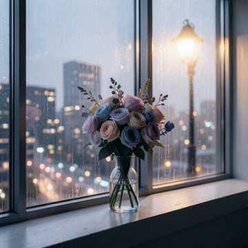 下班后的花束