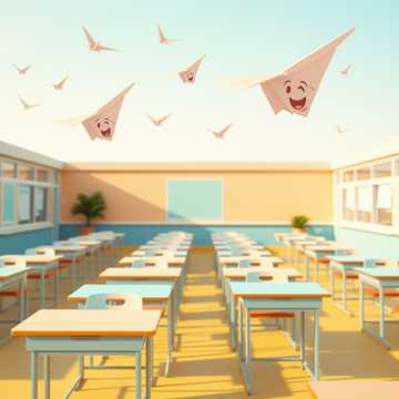 纸飞机给杨雅捷
