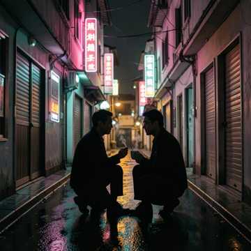 街灯晚餐