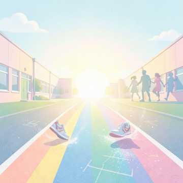 彩虹桥踩出的夏天