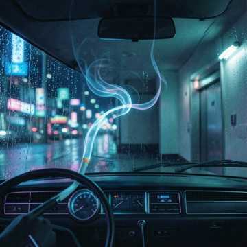 霓虹尾烟