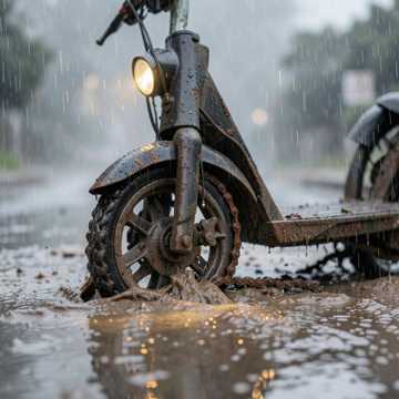 雨坏电驴