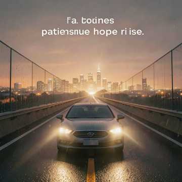 空车道尽头