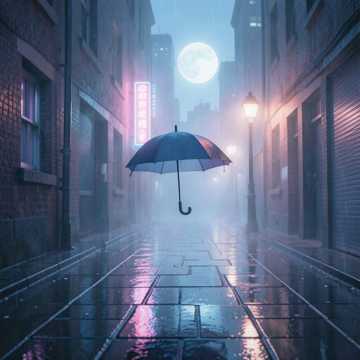 寒伞孤影