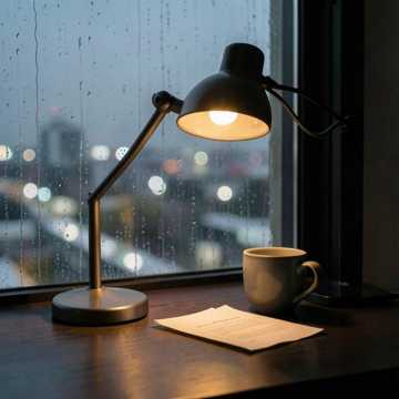雨夜留灯