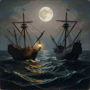 Two Ships in the Night
