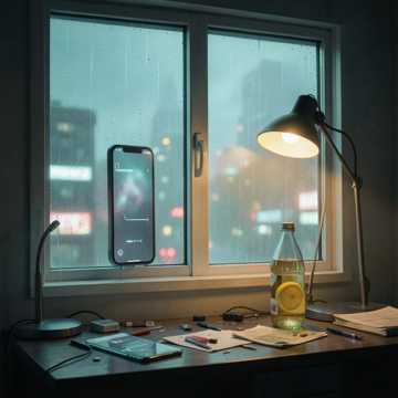 檐角雨滴跳舞