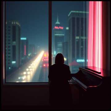 夜色缝在心口