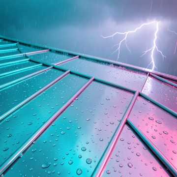 雨在铁皮屋顶弹琴